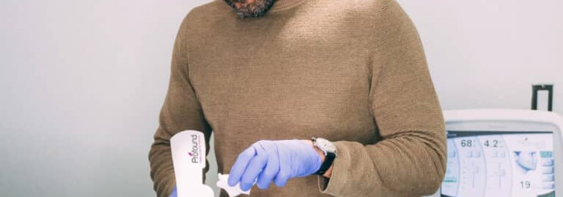 Profound Header Image DrSharma and patient
